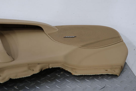 99-00 Mazda Miata NB Right RH Interior Door Trim Panel (Tan NB1) Some Wear