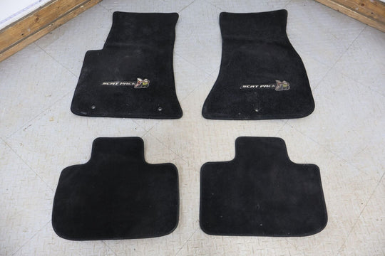 15-20 Dodge Charger Interior Cloth Floor Mats Set of 4 (Black X9) See Photos