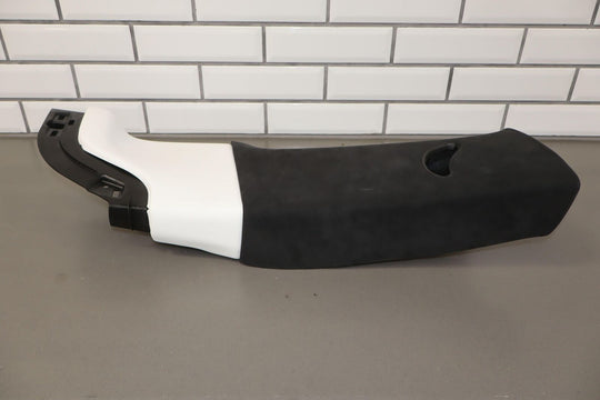 2021-2023 Tesla Model S Right Upper Interior B Pillar Trim Panel (White/Black)