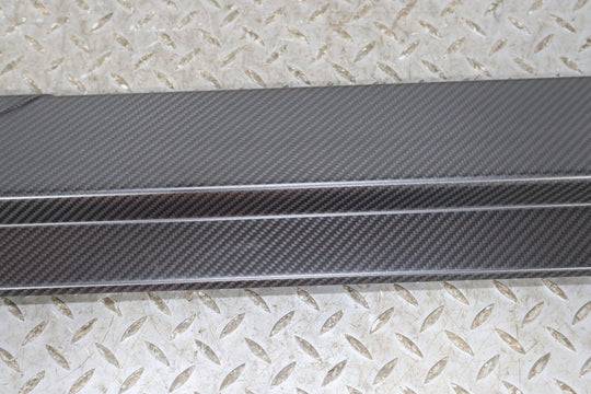 18-21 Lexus LC500 Right RH Carbon Fiber Sill Door Plate (Scratched) See Photos