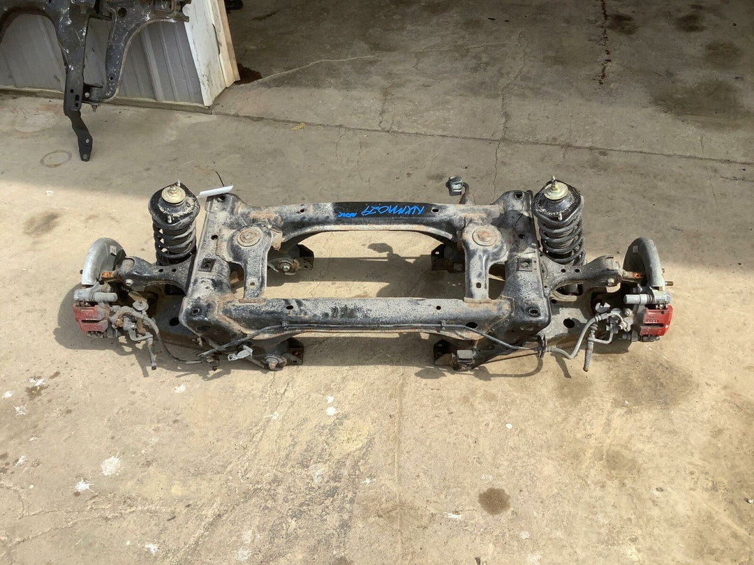 99-00 Mazda Miata ABS Left & Right Rear Suspension W/Struts Brakes Subframe