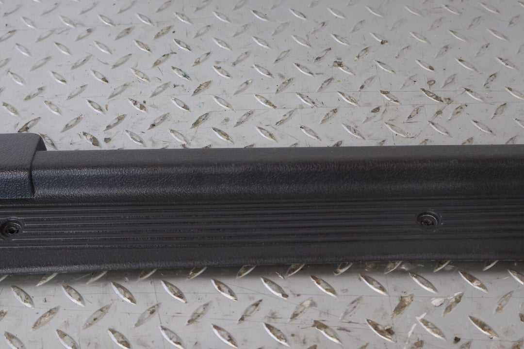 91-96 Dodge Stealth Pair LH&RH Interior Door Sill Entry Plates (Dark Gray 79)