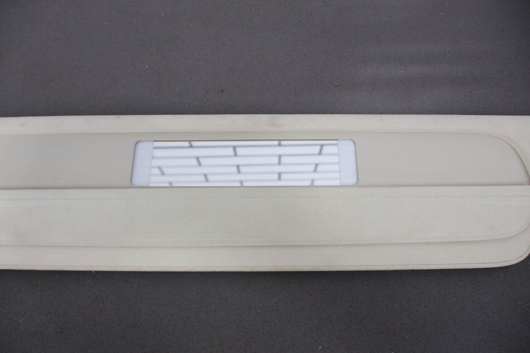 2016-2020 Tesla Model X Right RH Suede Interior Sunvisor (Cream) 1108418-03-B