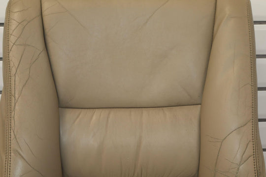 1996-1997 Lexus LX450 Front Left Driver Leather Seat *Seatback Only* Beige LC43