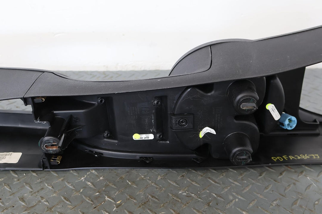 12-17 Fiat 500 Abarth Coupe Interior Center Floor Console (Black XX) See Notes