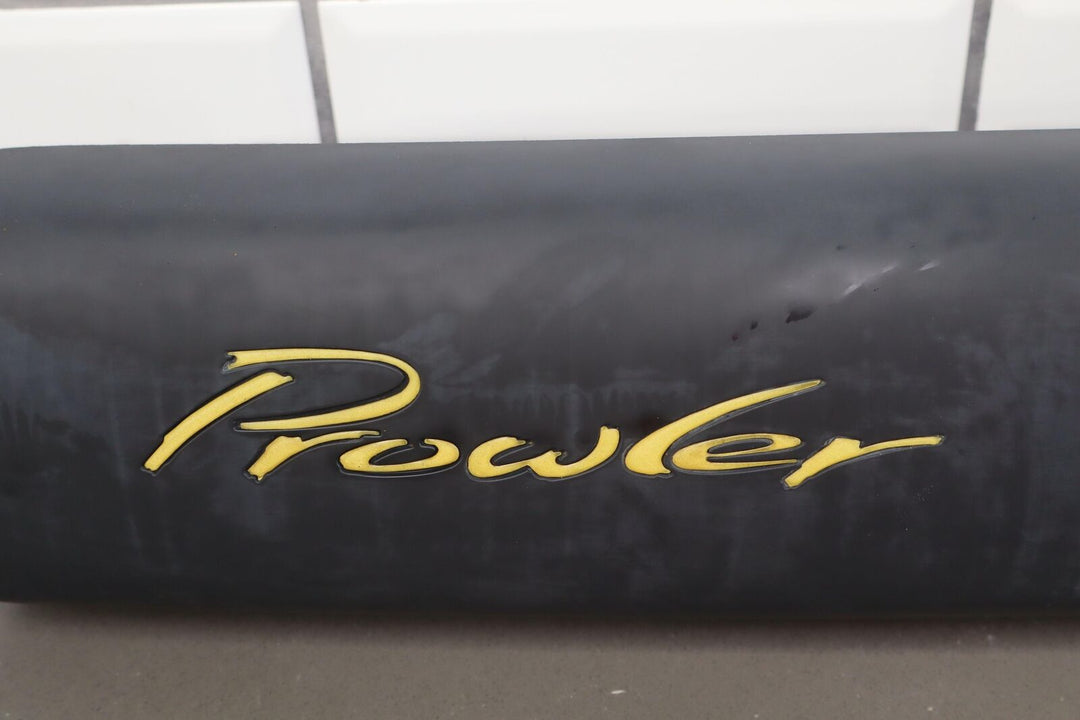 97-02 Plymouth Prowler Right Passenger Rear Bumper with Light (Matte Black)