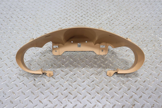 05-09 Porsche 911 997 Interior Speedometer Cluster Trim Panel (Sand Beige TD)