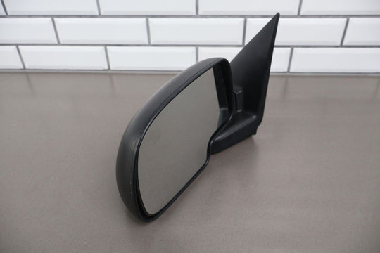 99-06 GMC Sierra Silverado Left LH Manual Folding Door Mirror (Txtured Black)