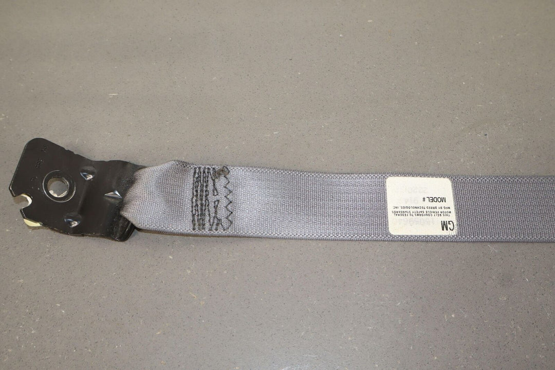 01-02 Chevy GMC Silverado Sierra 2500HD Crew Cab Left Rear Seat Belt (Graphite)