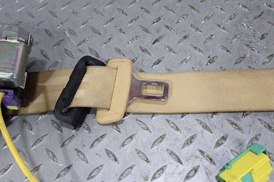 03-10 Bentley Continental GTC Right RH Rear Seat Belt Retractor (Cream) OEM