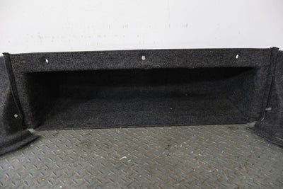 02-05 Ford Thunderbird OEM 4 Piece Trunk Carpet Cleanout (Black BW) Lt. Wear