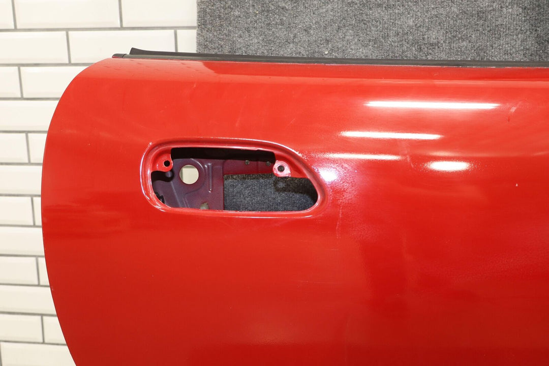 01-05 Mazda Miata NB RH Right Passenger Door Shell (Red Repainted) See Photos