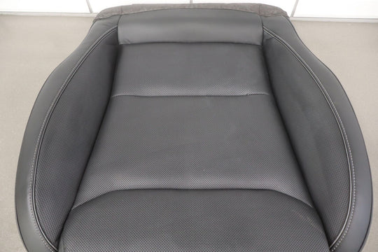 2023 Tesla Model X Plaid Passenger Right Front Seat Bottom/Cushion Black Leather