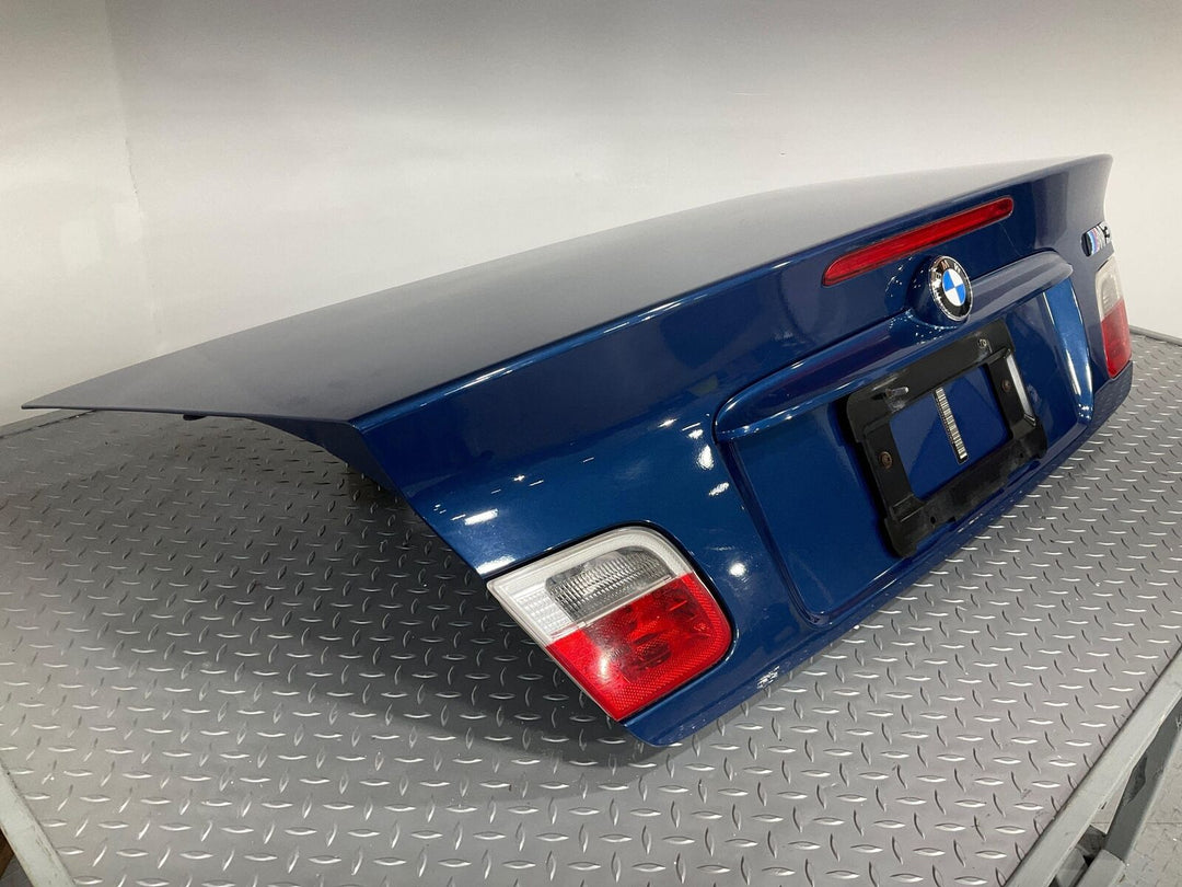 01-06 BMW E46 M3 Convertible Trunk LOADED All Lights (Topaz Blue Metallic 364)