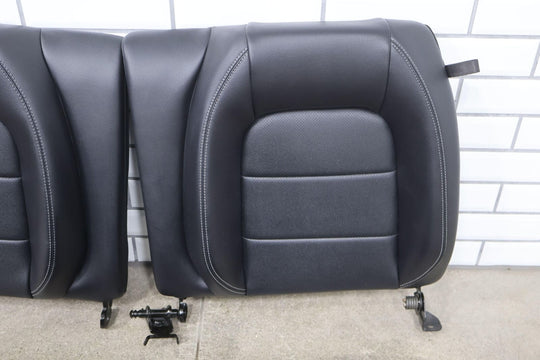 15-17 Ford Mustang GT Coupe Heated/Cooled Leather Seats Set (Ebony) Blown Bags