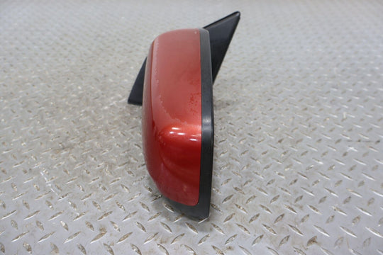 08-14 Mitsubishi Lancer EVO X Left Door Mirror (Rally Red P26) Power Tested