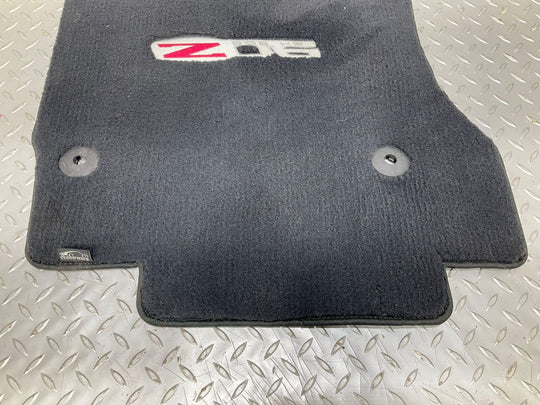 05-08 Chevy Corvette C6 Z06 Pair Left&Right Cloth Floor Mats (Black 19i) Notes