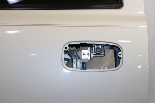 02-06 Cadillac Escalade EXT Pickup Rear Left Door W/ Glass (White Diamond 98U)