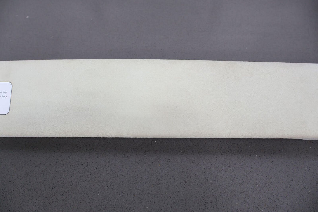 2016-2020 Tesla Model X Left LH Suede Interior Sunvisor (Cream) 1108417-03-B