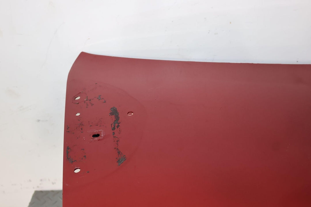 08-15 Mitsubishi Lancer EVO X Rear OEM Trunk Deck Lid (Rally Red P26) See Photos