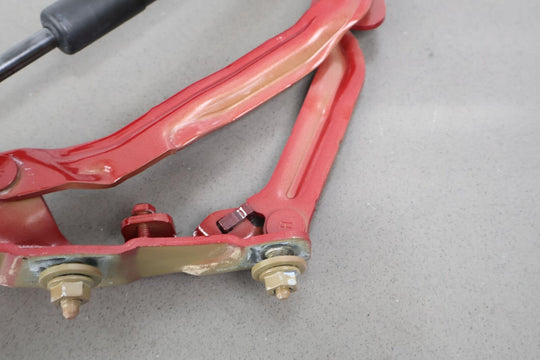 17-23 Tesla Model 3 Pair LH&RH Rear Deck Lid Hinges (Sunset Red PPMR)