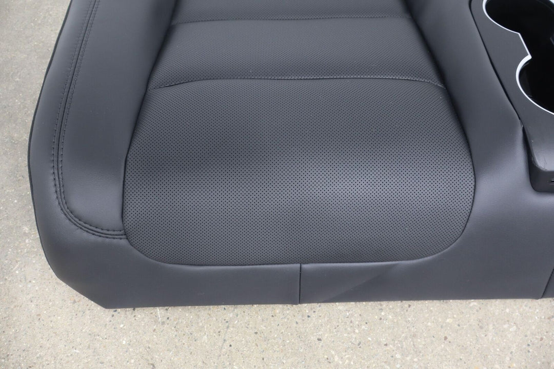 21-23 Tesla Model X Plaid 3rd Row Seat Bottom Section (Black Leather)