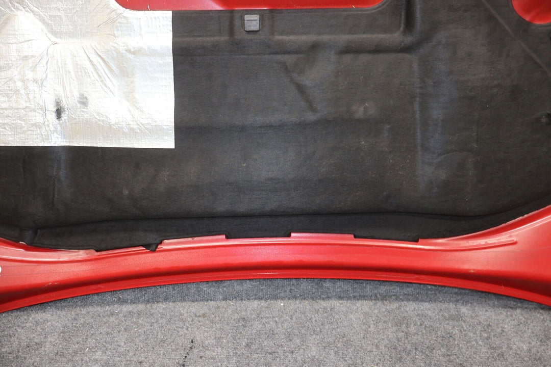 12-19 Fiat 500 Abarth Front OEM Hood Bonnet (Rosso Red PR1) See Photos