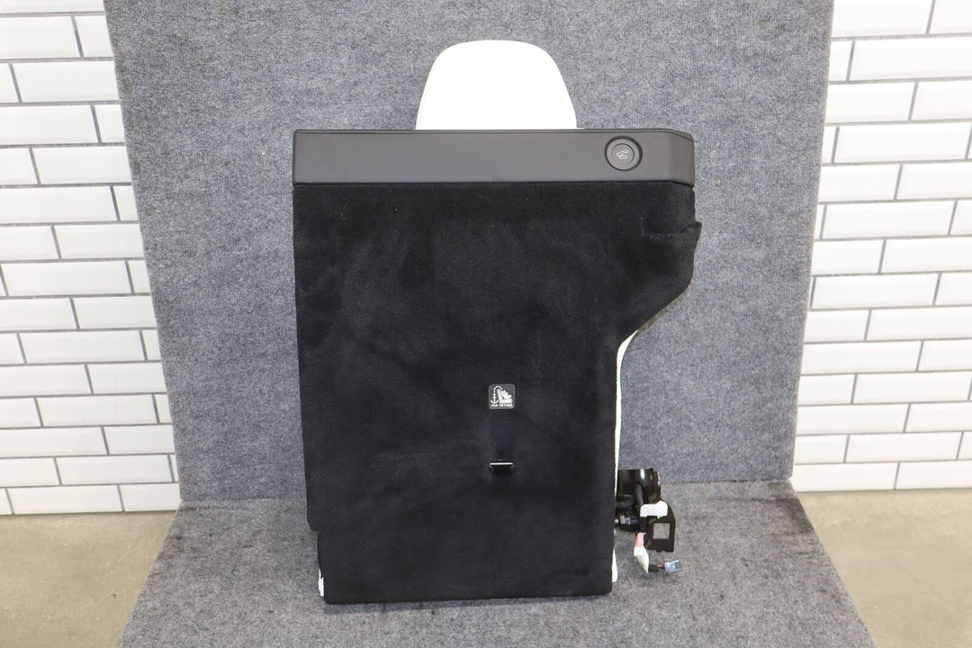 21-23 Telsa Model S Plaid Left LH Driver Rear Seat Upper Section (White)