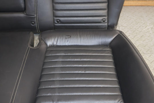 11-14 Dodge Challenger Rear Interior Leather Seat (Black X9) Minimal Wear