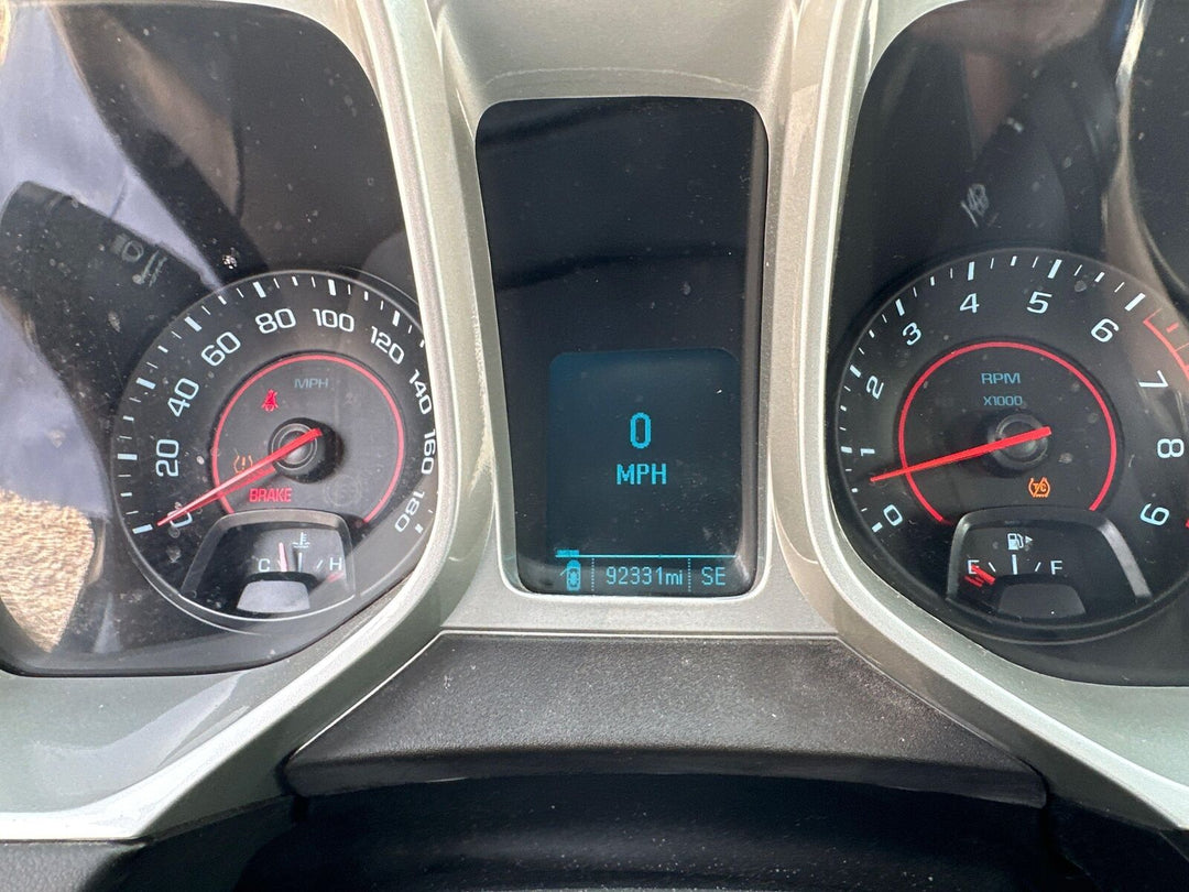 2013 Chevy Camaro SS 180MPH Speedometer Gauge Cluster (A2C38008900) Tested