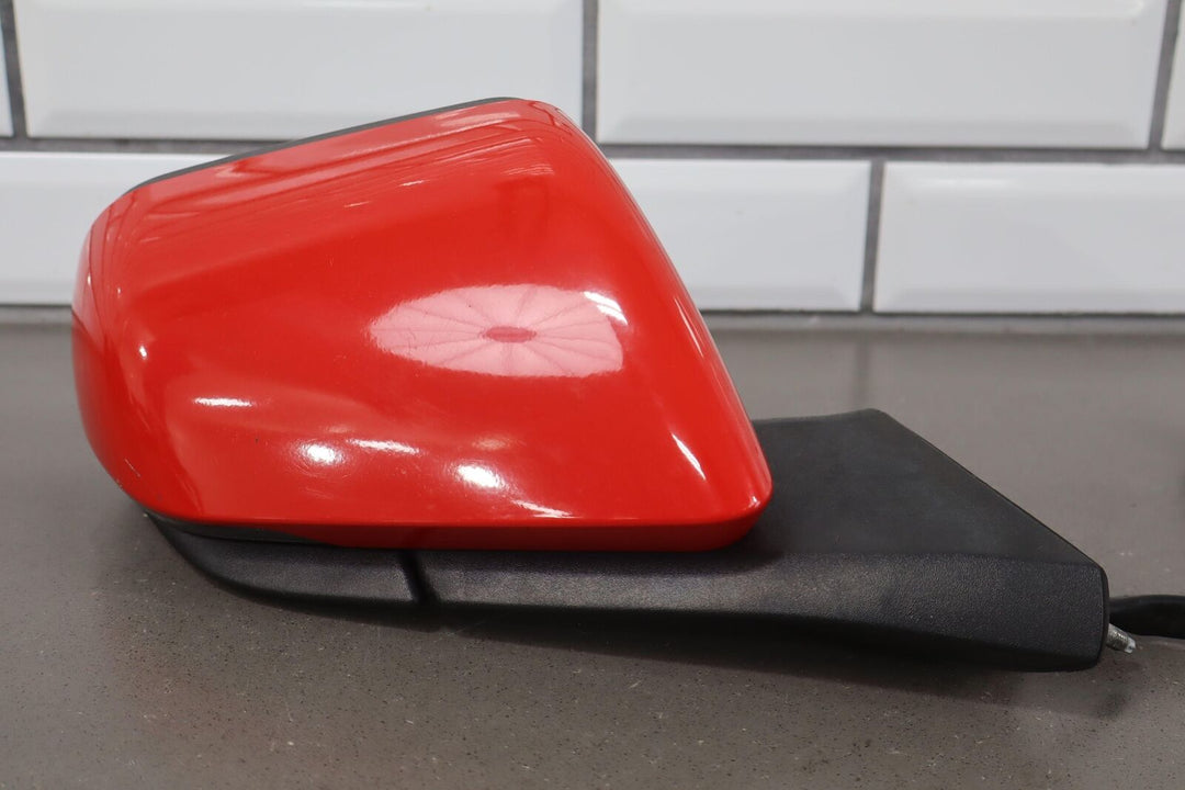 2015-2020 Ford Mustang Right RH Power Blind Spot Door Mirror (Race Red PQ)