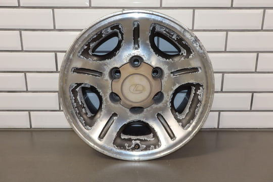 1996-1998 Lexus LX450 Single (1) 16x8 OEM Alloy Wheel With Center Cap