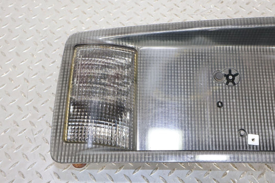 04-09 Cadillac XLR Tail Finish Panel License Plate Insert W/Reverse Lights OEM