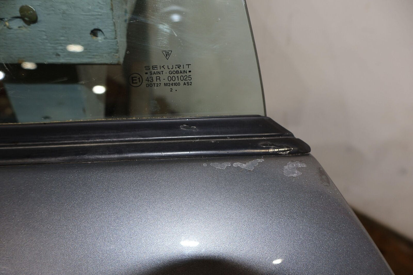 96-04 Porsche Boxster S Driver Right Door Shell (Seal Gray Metallic)See Notes