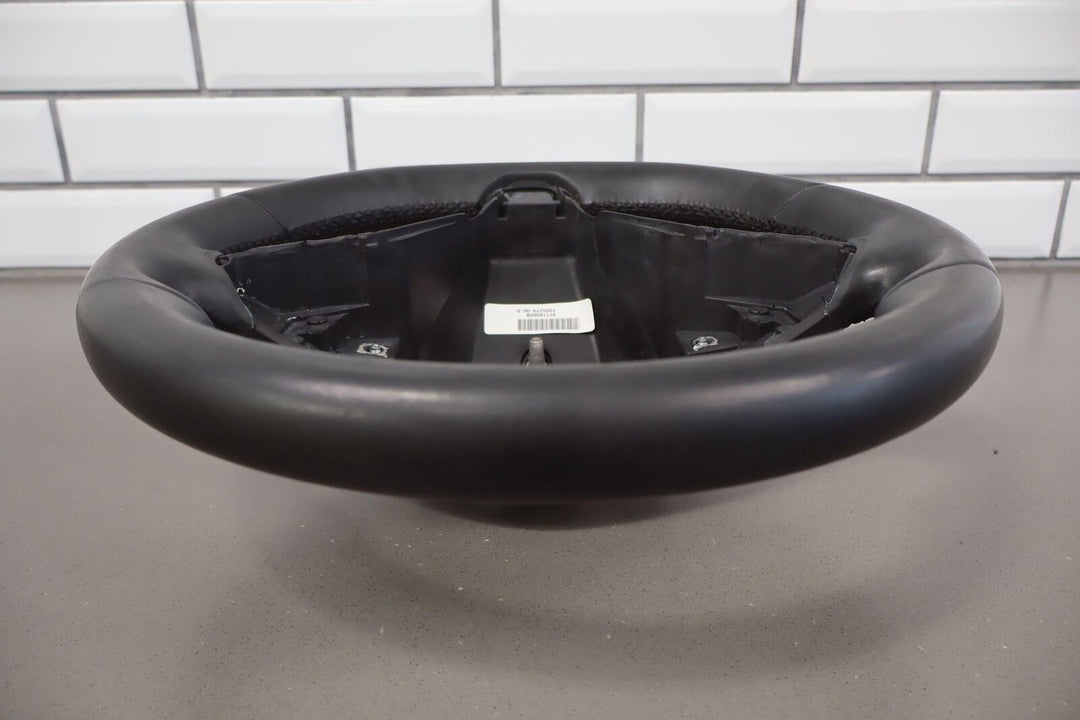 2012 - 2015 Tesla Model S Leather Steering Wheel OEM (Black) See Notes