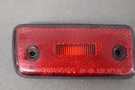 91-98 Toyota Land Cruiser RH Right Passenger Rear Marker Light Lens Red