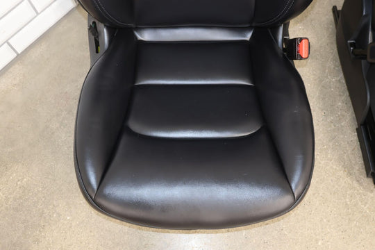 17-22 Tesla Model 3 OEM Power Leatherette Seat Set Front/Rear (Black) Tested