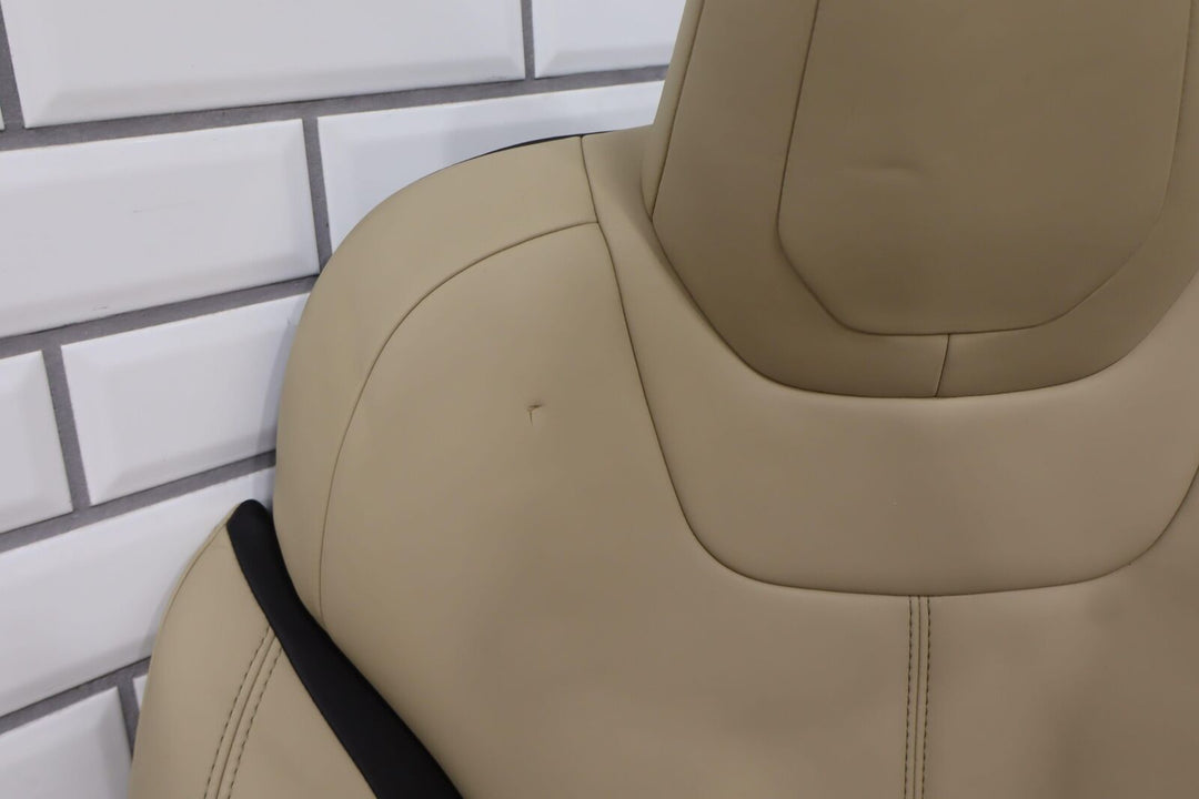 2016 Tesla Model S Gen 3 Seat Set (Front/Rear) Tan Leather