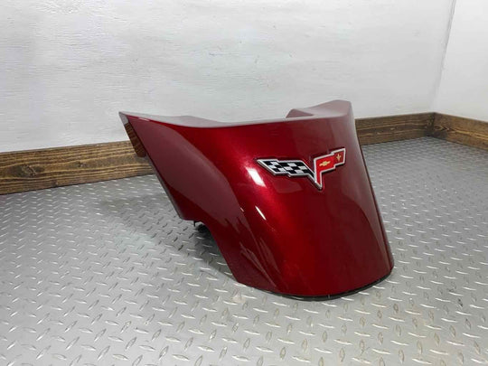 05-13 Corvette C6 Convertible Interior Waterfall Trim Panel (Monterey Red 80U)