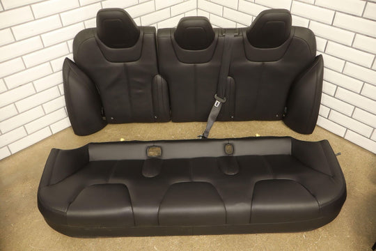 2016 Tesla Model S Gen 3 Black Leather Heated Seat Set (Front/Rear) OEM