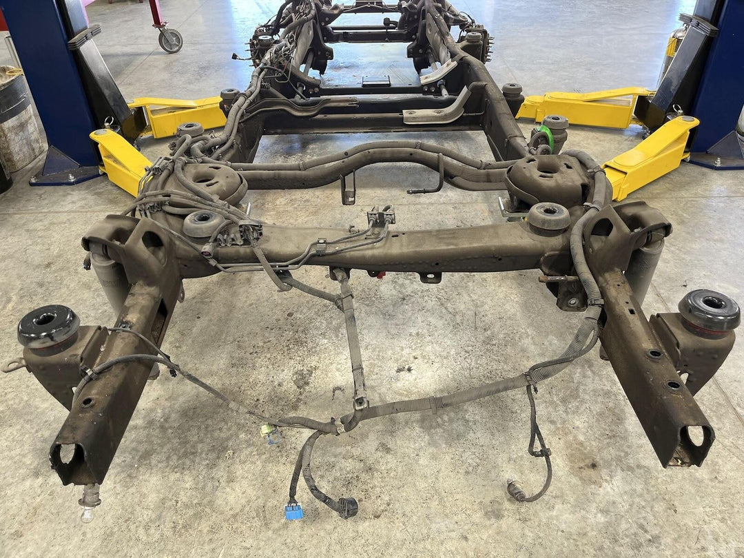 03-07 Hummer H2 Rolling Frame W/ Front Suspension/Rear Shocks/Brake Lines