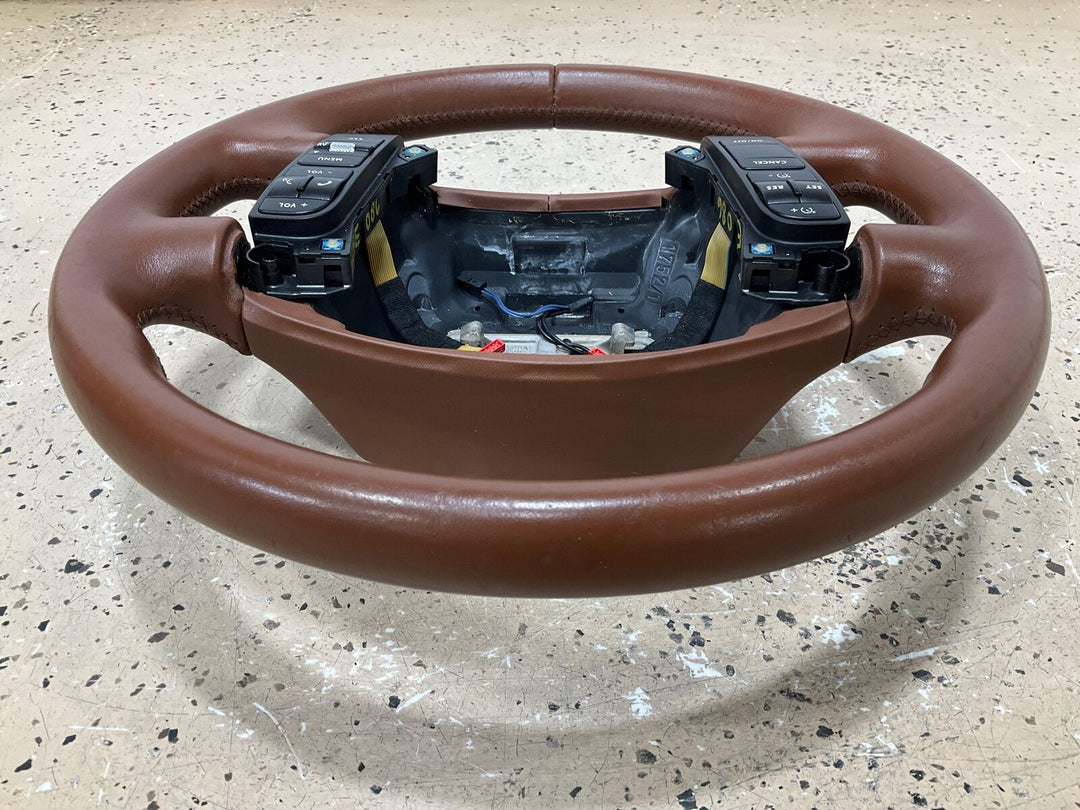 03-10 Bentley Continental GT Leather Steering Wheel (Brown) See Description