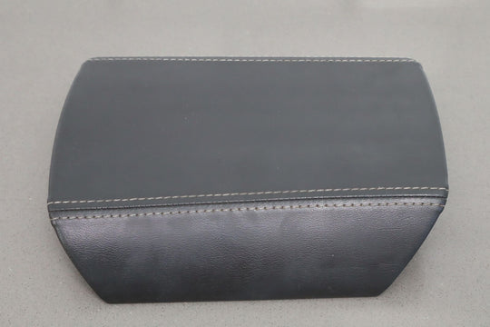 2010 Chevy Camaro Center Console Lid Armrest Black W/Stone Stitching