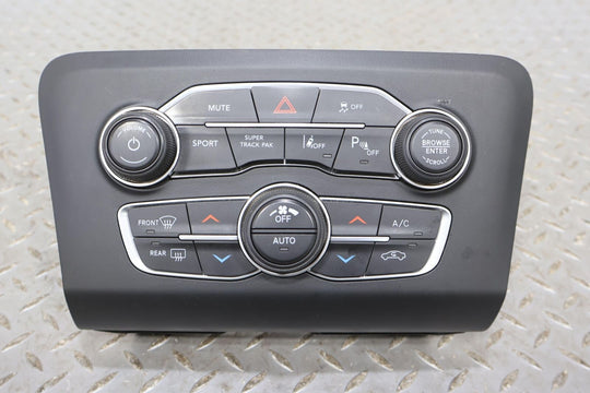 17-22 Dodge Charger SRT Auto Temperature Dual Zone Climate Control Panel OEM