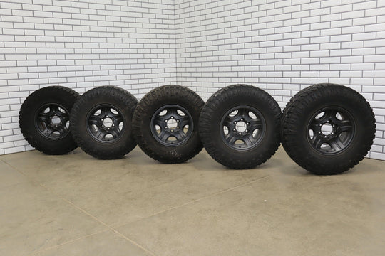 96-98 Lexus LX450 Set of 5 16x8 Wheels & Tires