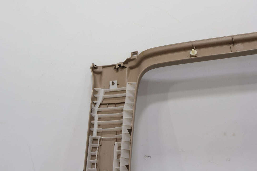 98-02 Toyota Land Cruiser Right Upper Interior Quarter Window Trim (Beige LA40)