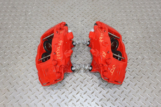 12-20 Tesla Model S Front Pair LH & RH Performance Brake Calipers (Red) 79K