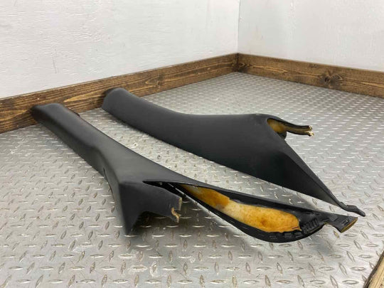 97-04 Chevy Corvette LH & RH Pair of Interior A pillar Trim Panels (Black 19I)