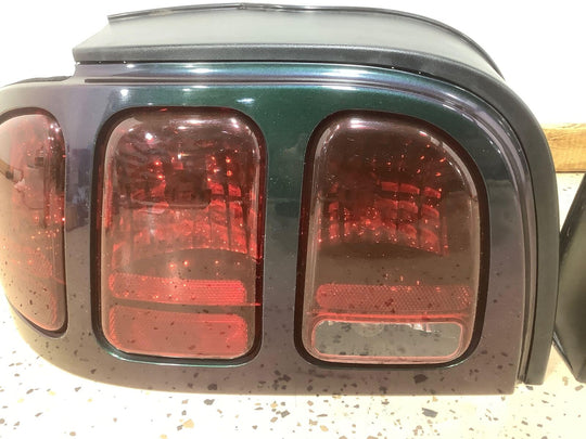 96-98 Ford Mustang GT Cobra Driver & Passenger Rear Taillights (Mystic Chrome)