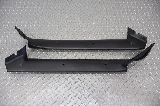 90-93 Chevy C4 Corvette Pair LH&RH Interior A Pillar Trim Panels (Black)